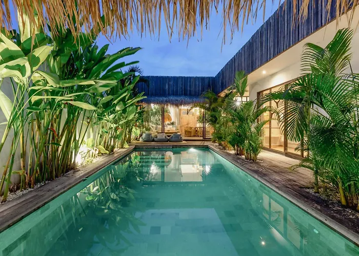 Stylish Boho Chic 3br In Umalas, Private Parking, Near Finns